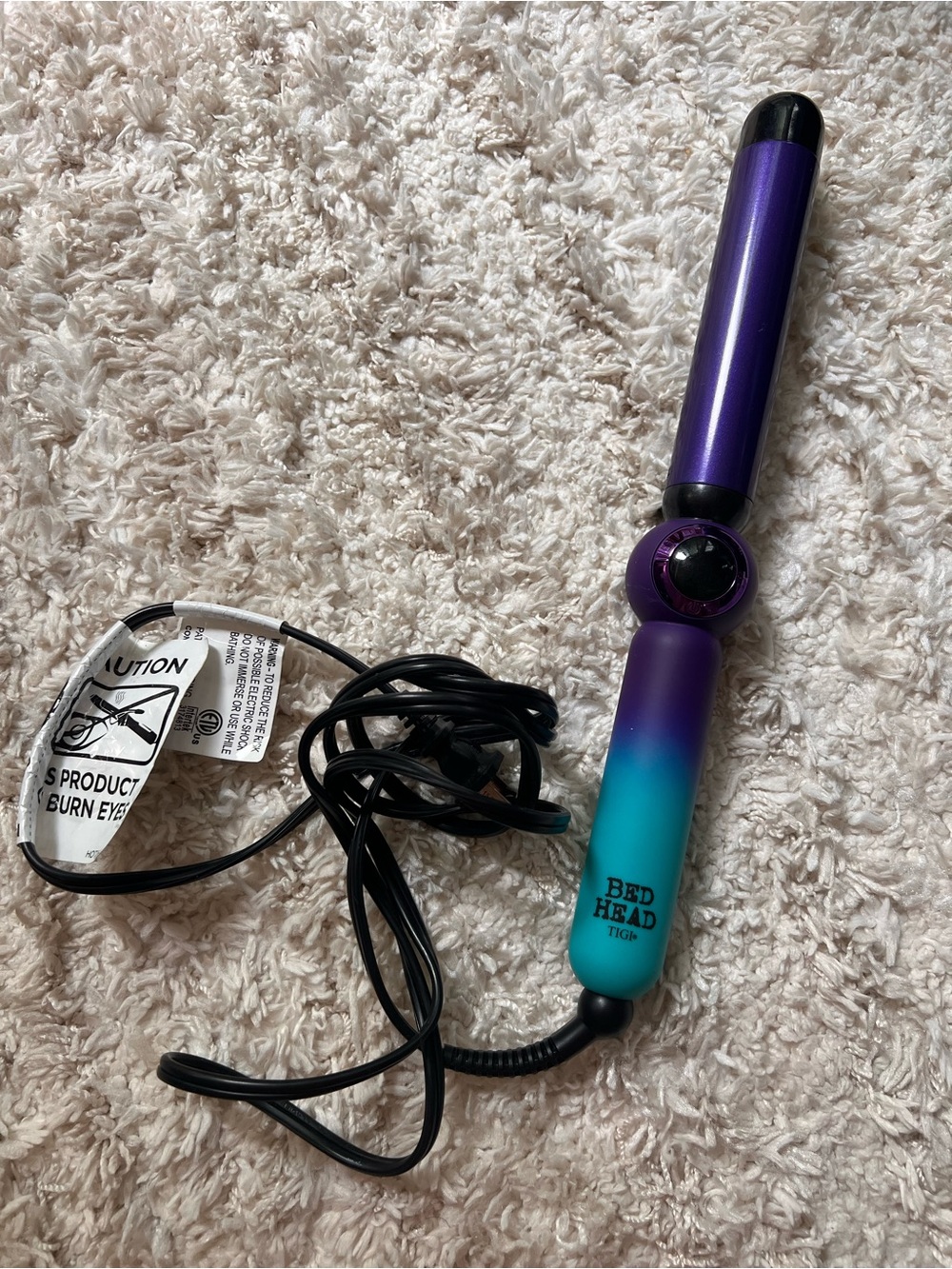BedHead Purple & Teal Curling Wand